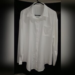 EUC Hotouch Elegant White Men's Dress Shirt